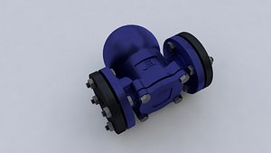free steam trap 3d model