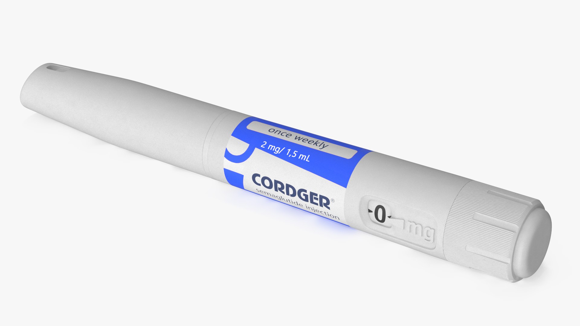 MedicalDevice Prefilled Injection Pen 3D model preview