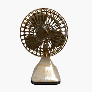 3D Broken Fan model