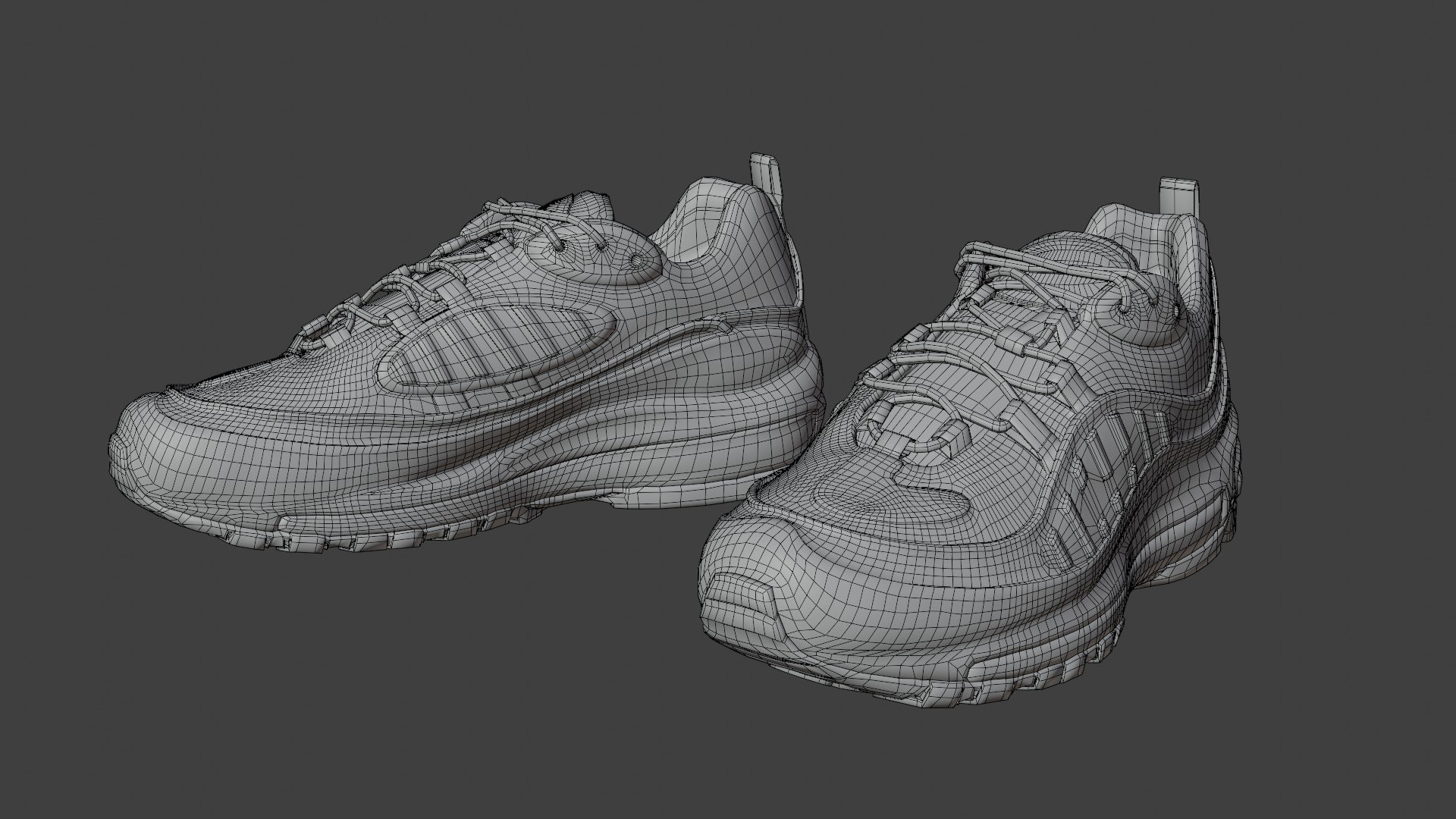 3D nike air 98 sneaker model - TurboSquid 1643084