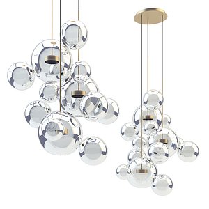 3D giopato coombes chandelier btc14c-pe1-bzbc model