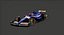 Visa Cash App VCARB 01 F1 Team 2024 Formula 1 Race Car