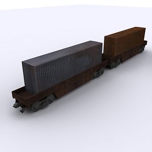 Railway Container Carriage