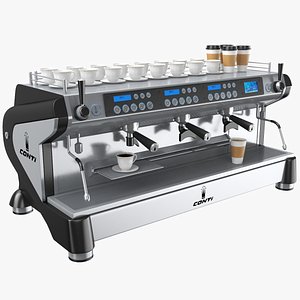 3D nescafe coffee machine - TurboSquid 1157428