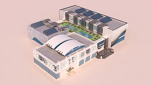 3D model Art Center - 2021 - 01 - Design 03