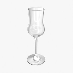 Sherry Glass 90ML 3D model
