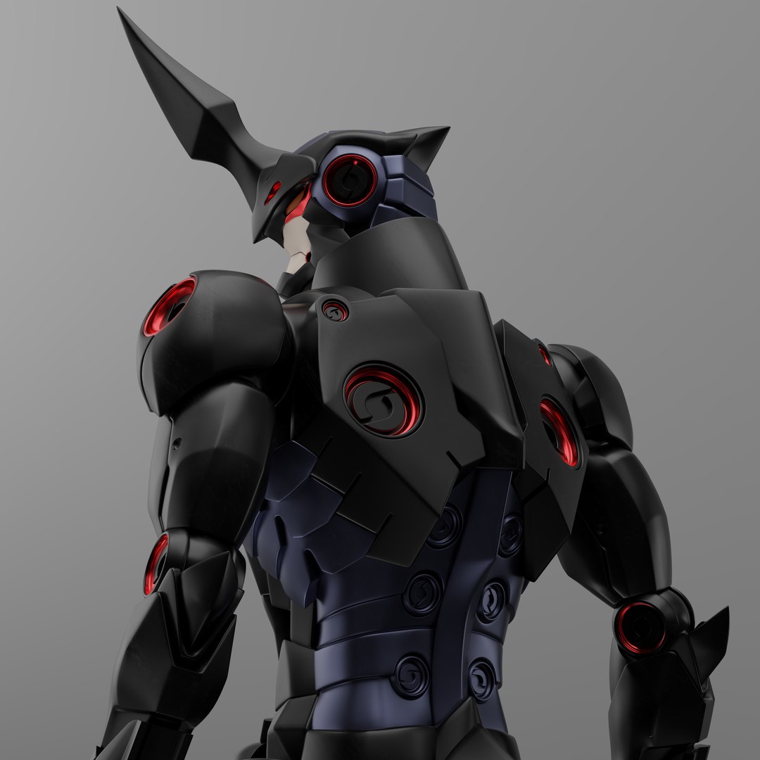 Gurren Lagann Lazengann Model TurboSquid 1863466