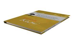 3D Yellow Story Book model
