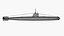 Type A Ko-hyoteki Midget Submarine 3D model