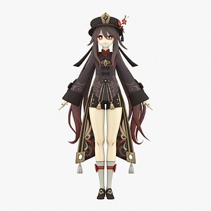 Hu Tao - Genshin Impact 3D model