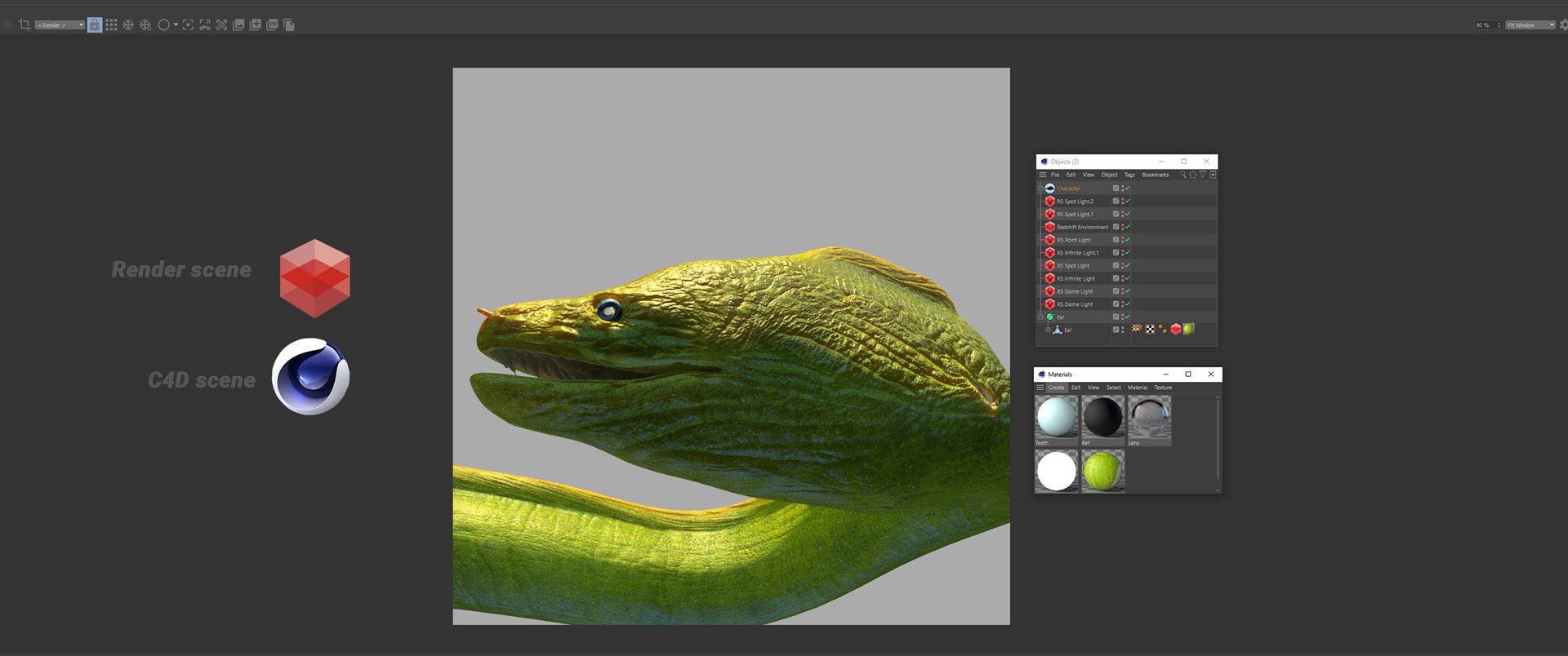 3D Render Scene - Rig - TurboSquid 1598556