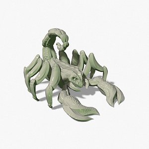 3D toy scorpion model