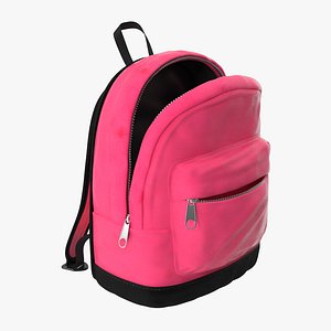 3d model of small kids backpack