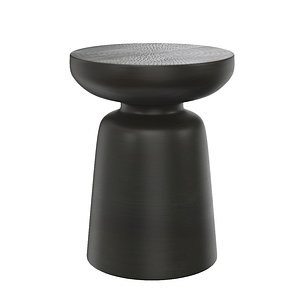 Arthur Accent Table Antique Zinc model