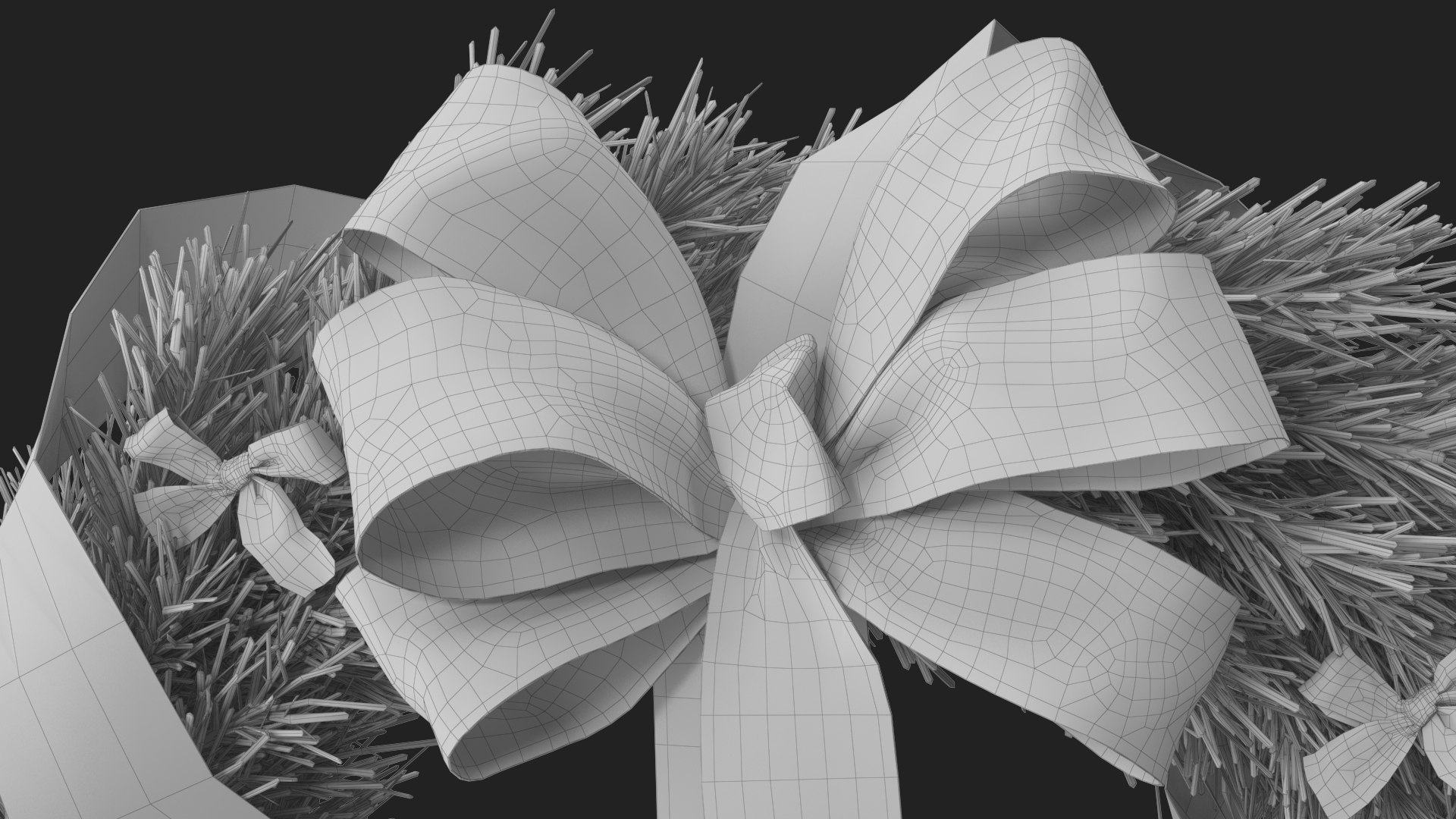 Christmas Wreath with Bows and Ribbon model https://p.turbosquid.com/ts-thumb/Z0/cuKfG5/VN/wireframe_07/jpg/1632634898/1920x1080/fit_q87/0f23bf3d42a4d1d51986e17c05ad4f1495fa8f28/wireframe_07.jpg