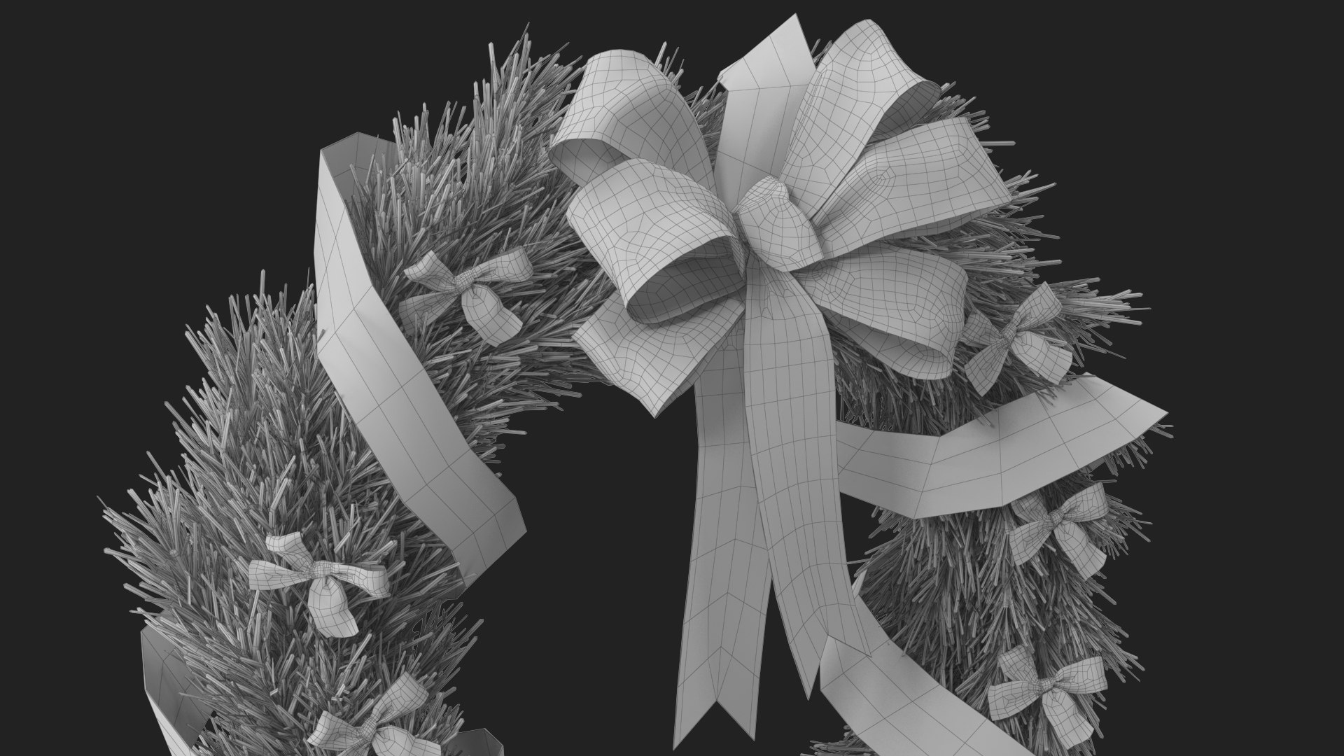 Christmas Wreath with Bows and Ribbon model https://p.turbosquid.com/ts-thumb/Z0/cuKfG5/nz/wireframe_08/jpg/1632634889/1920x1080/fit_q87/3fd712f67f658d5e588b59f89311eaf9e8604cc0/wireframe_08.jpg