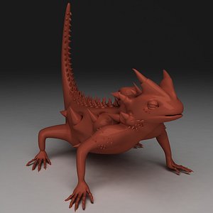 3d thorny devil model