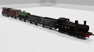 Train set 3D model