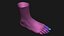 Realistic Human Foot 3D model