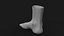 Realistic Human Foot 3D model
