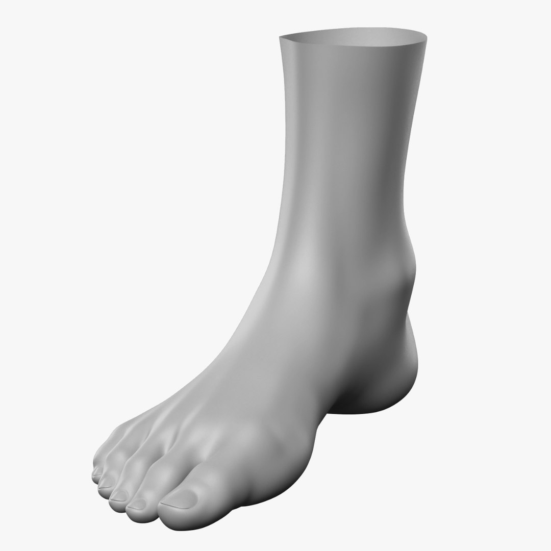 Realistic Human Foot 3D model - TurboSquid 2014420