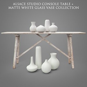 alsace studio console table 3D model