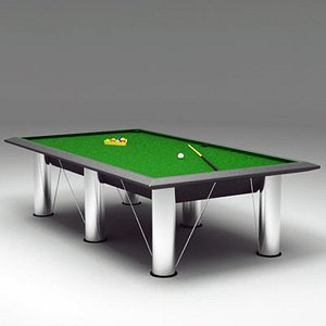 max modern billiards table