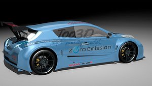 3d nissan electric racing