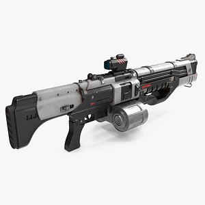 Futuristic Machine Gun