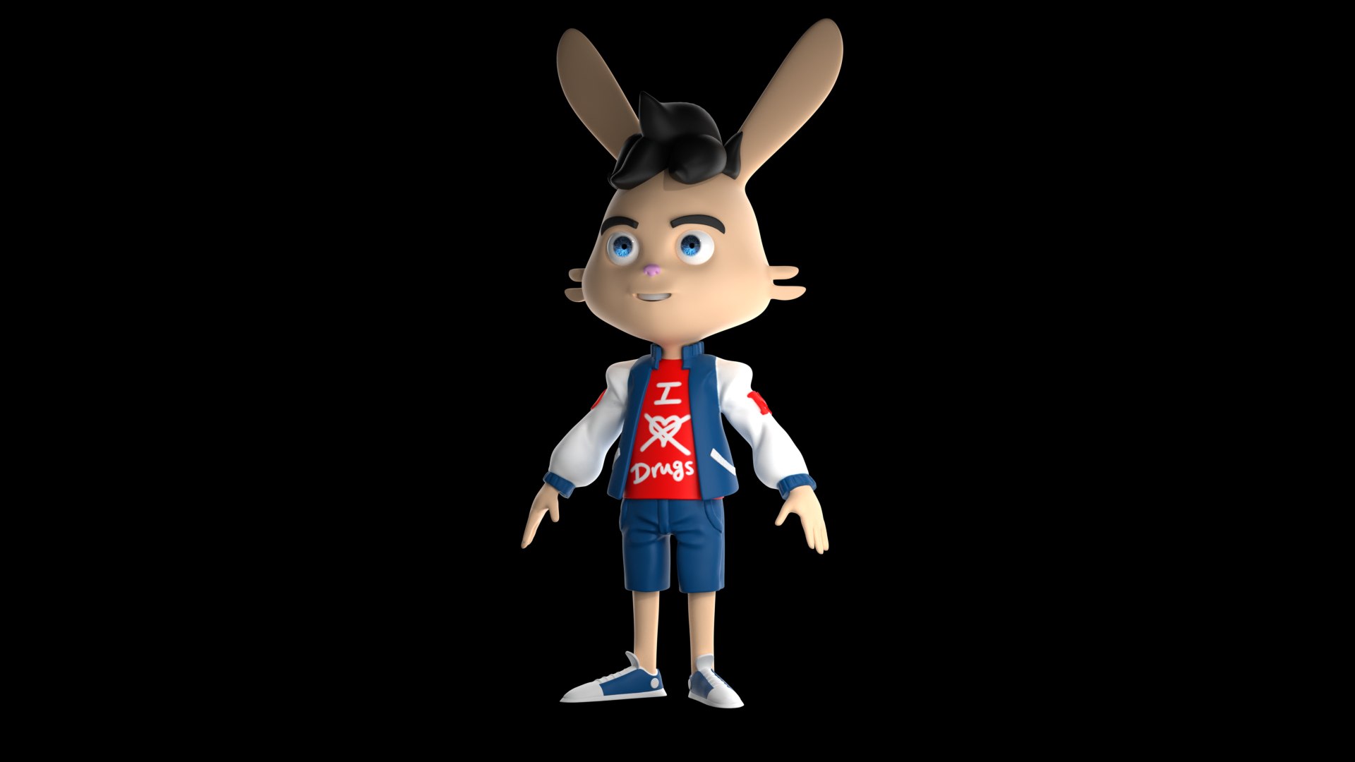 Cartoon Rabbit 3D model https://p.turbosquid.com/ts-thumb/Z0/pe3fGh/2b/z06/png/1712467424/1920x1080/fit_q87/0b20c07cdfa99cf97d181c5e7c8ffd9f375e0b45/z06.jpg