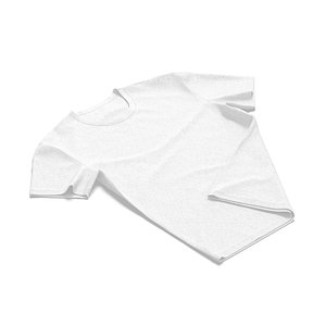 Flat Lay T-shirt - basic folded corner tee-shirt