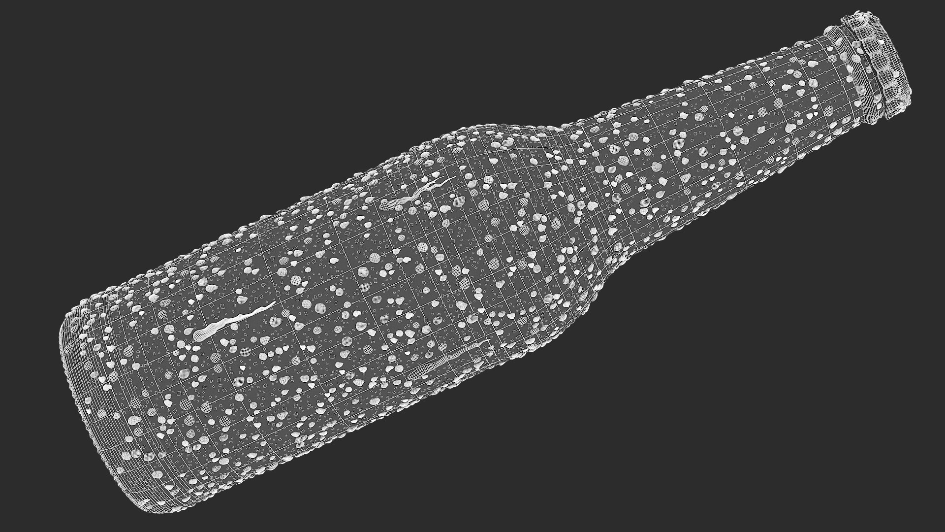 Brown Beer Bottle 3 3D model TurboSquid 1833664