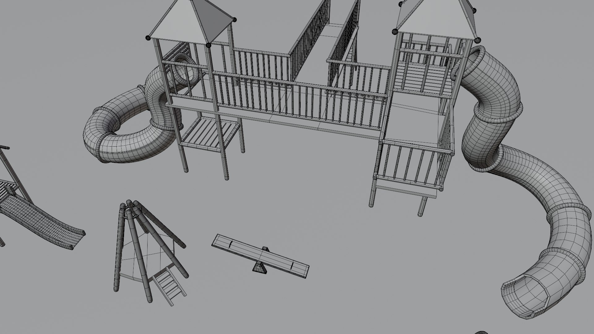 3D PlayGround Model - TurboSquid 2020064
