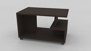 coffee table wenge 3D