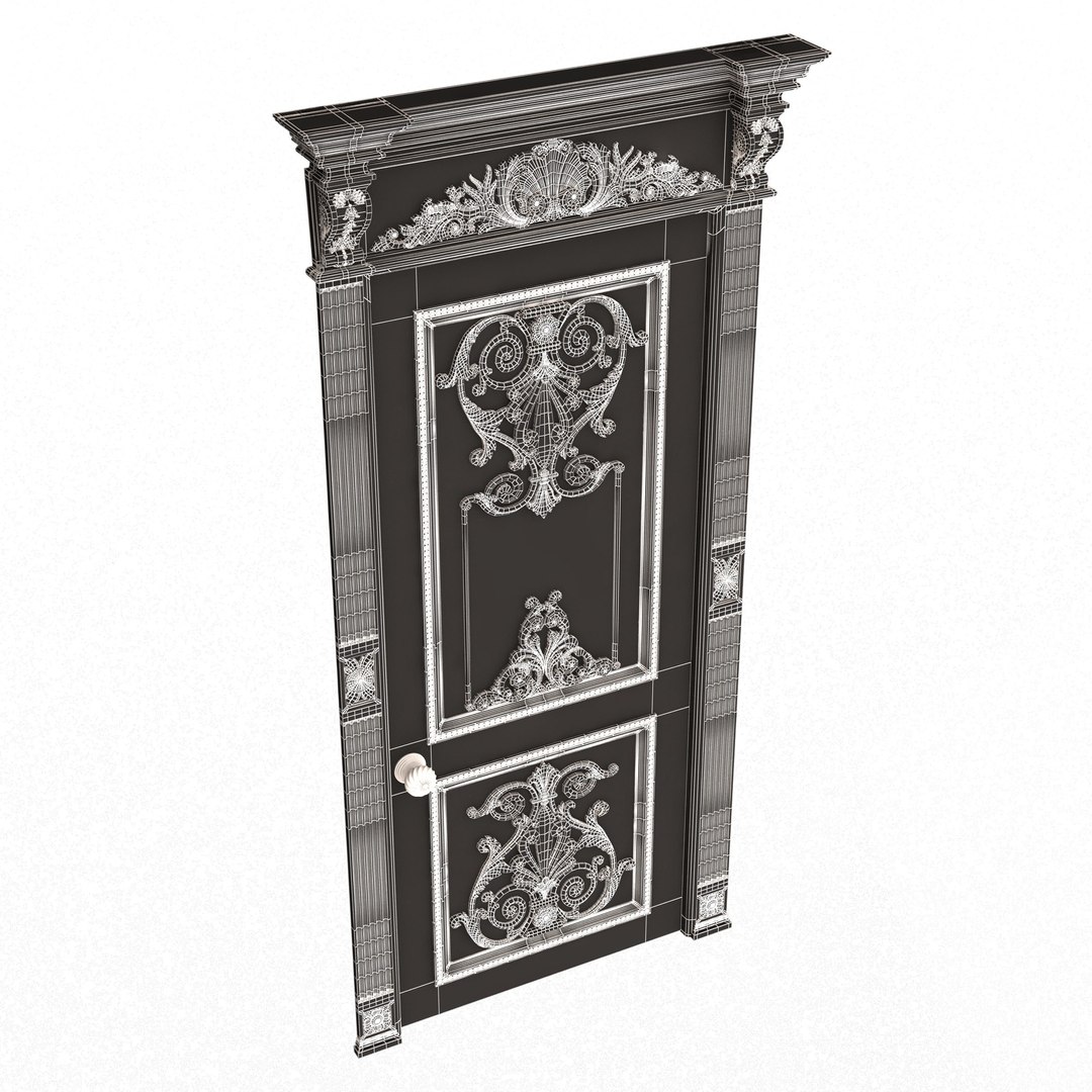 3D model Carved Door Classic 0902 Black https://p.turbosquid.com/ts-thumb/Z0/yuTtf3/mX/wireframe2/jpg/1708273324/1920x1080/fit_q87/47e3ae5074663cf08928692027b2005e4ca3d3ca/wireframe2.jpg