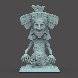 3D model Mayan Figure