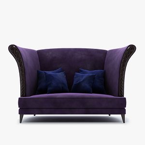 sofa 60 0182 christopher 3d model