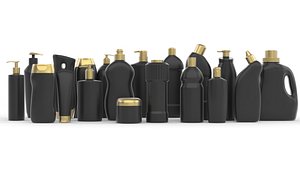 Plastic Bottle Collection 3D model