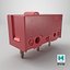 3D Mouse Micro Switch Red model