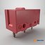 3D Mouse Micro Switch Red model