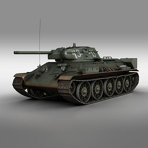 t-34-76 - 1942 49-43 3D model