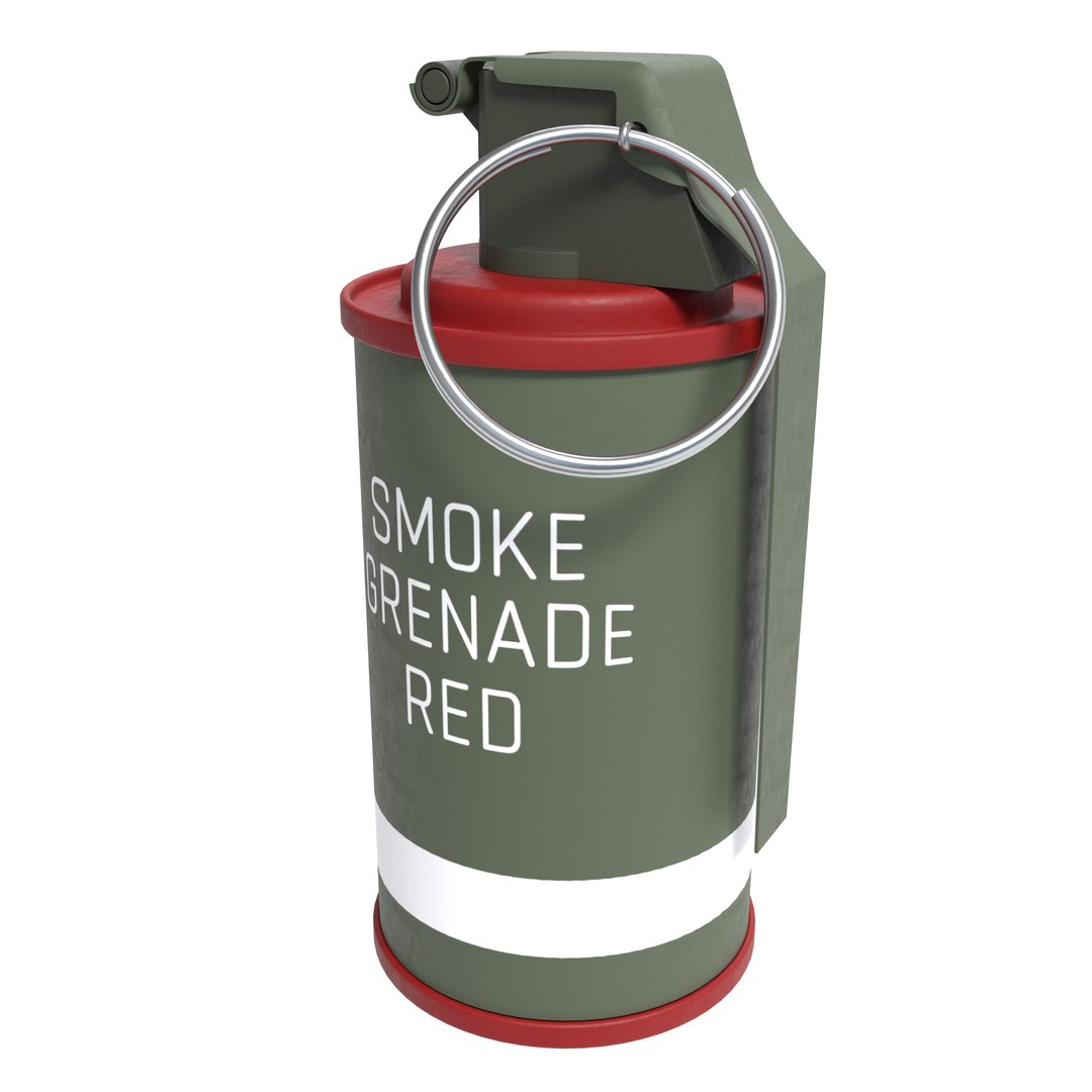 Smoke Grenade 3D model https://p.turbosquid.com/ts-thumb/Z1/8zmXfT/tE/render_1200x1200/png/1727370107/1920x1080/fit_q87/ed080f4de7dce284a6e48efb86be56287fa0e59a/render_1200x1200.jpg