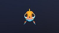3D Stylized Goldfish