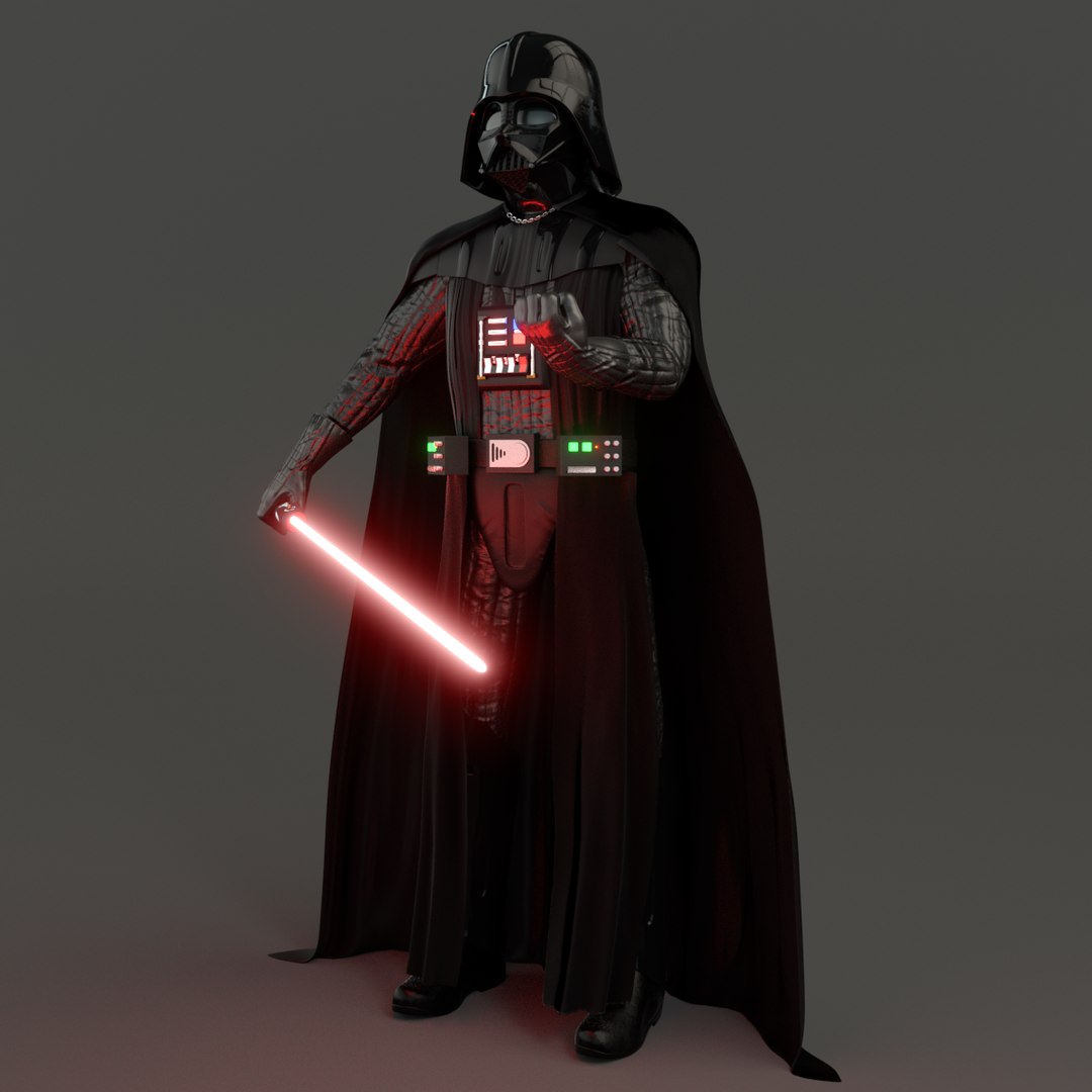 Darth Vader 3D Model - TurboSquid 1248672