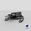Black Cellphone USB Charger