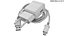 Black Cellphone USB Charger