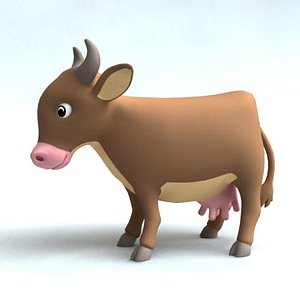 3d model cow