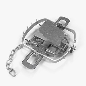 bear trap rigged 3D