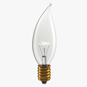 3ds flame candelabra bulb