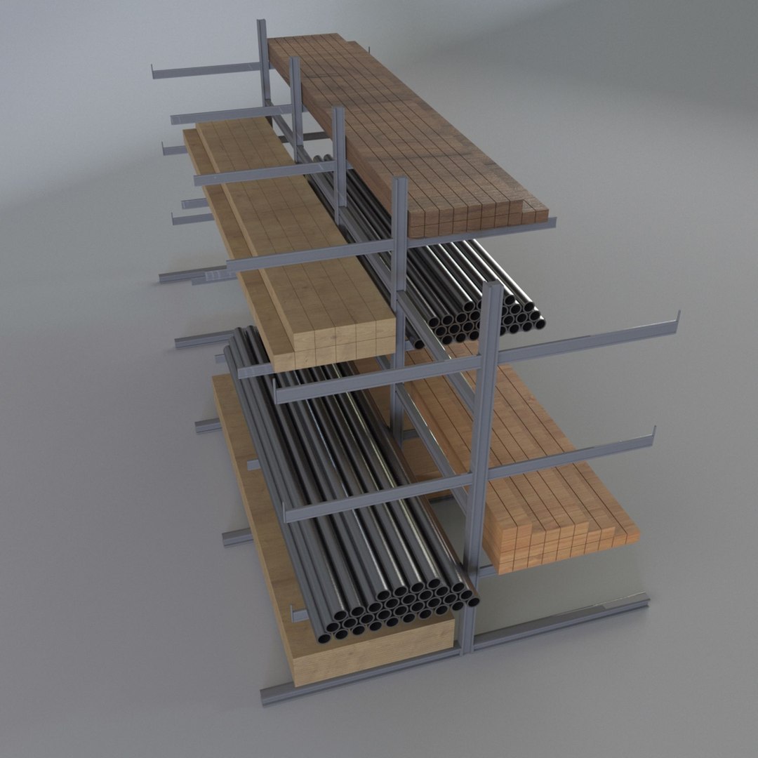 Heavy Duty Rack 3D - TurboSquid 1955774